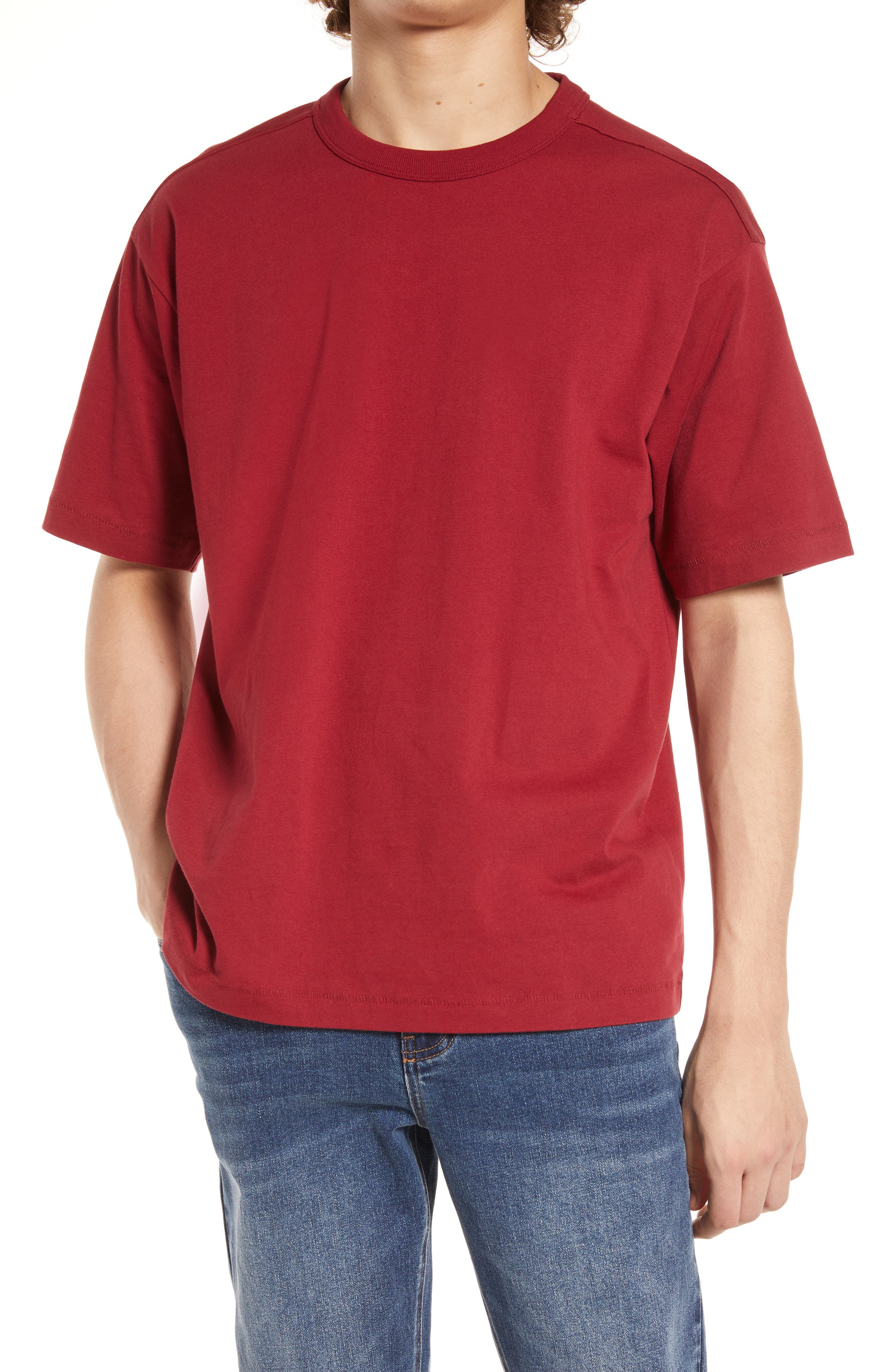 NCAA Alabama Crimson Tide Boys Short Sleeve Crew Neck Raglan Synthetic T-Shirt 